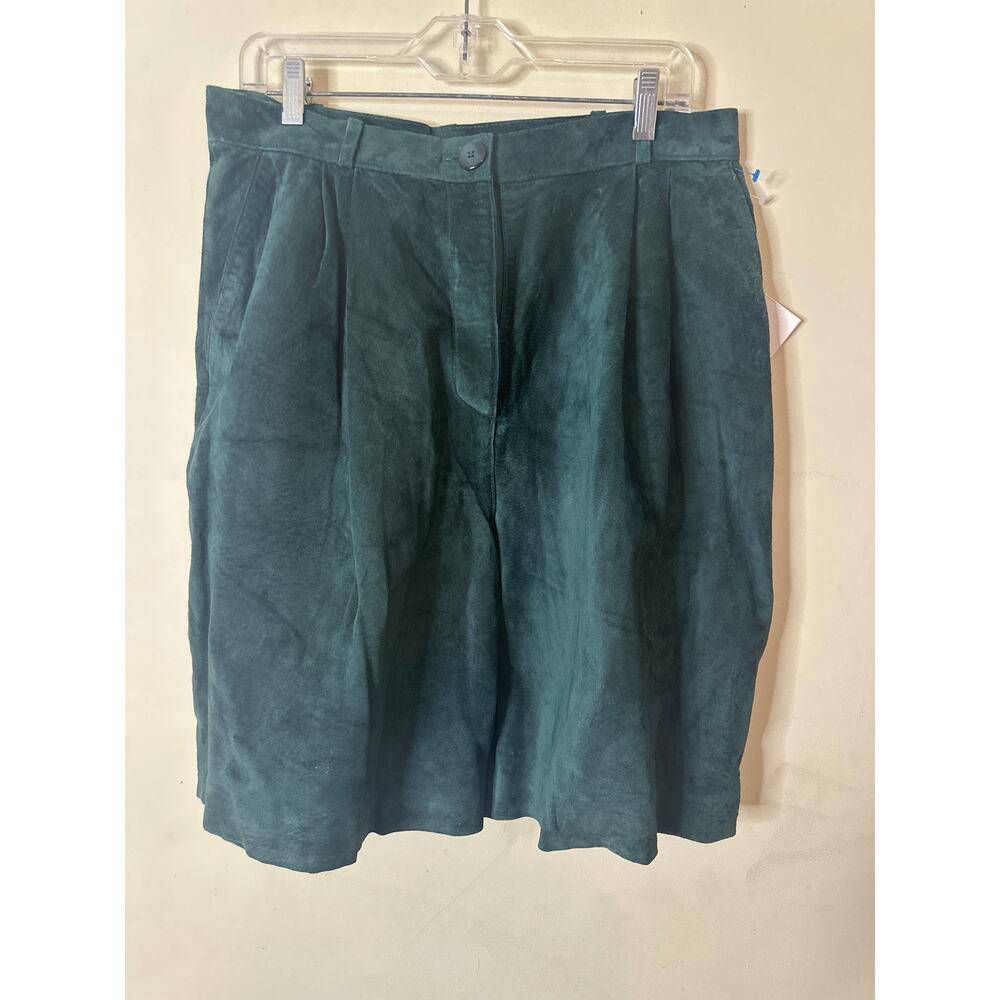vintage Evan Davies Leather Shorts 16